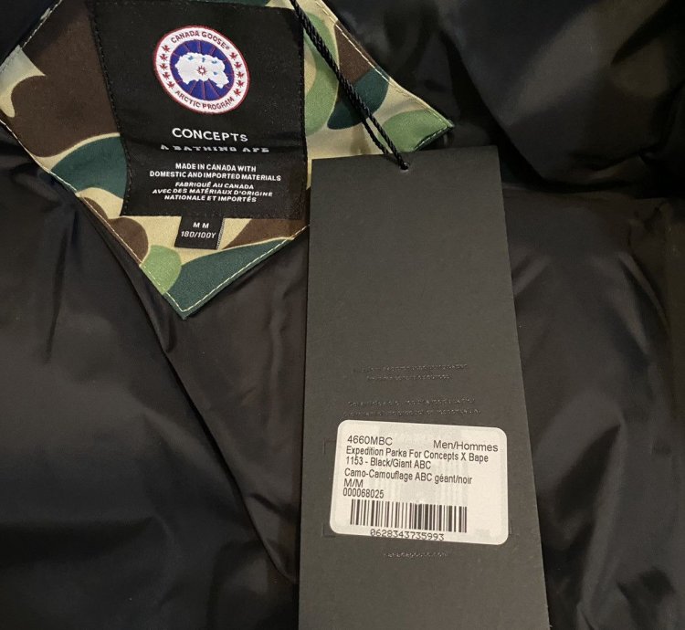 Expedition jacket - Canada Goose Concepts Bape