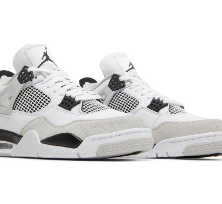 Mens Wmns Air Jordan 4 Retro Military Black DH6927 111 / 408452 111