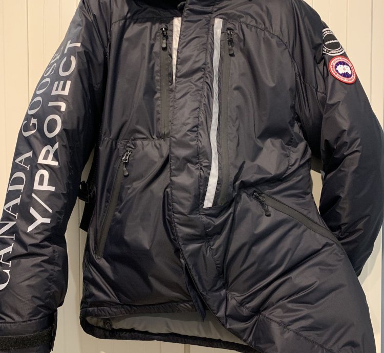 FW 20 Down Jacket Asymmetric Cut