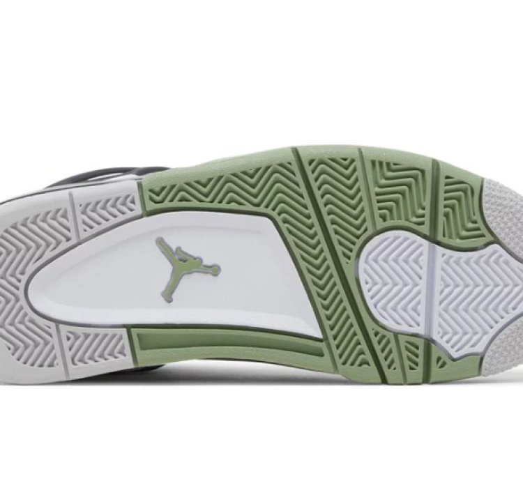 Mens Wmns Air Jordan 4 Retro Seafoam AQ9129 103