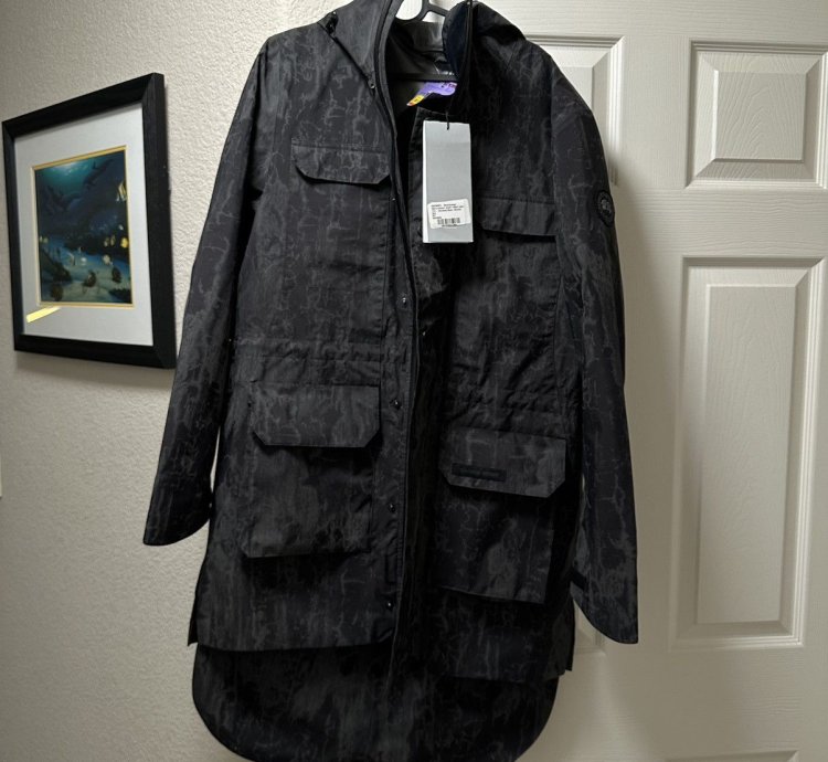 Harbour Jacket Birchbark Black Reflective RARE BNWT