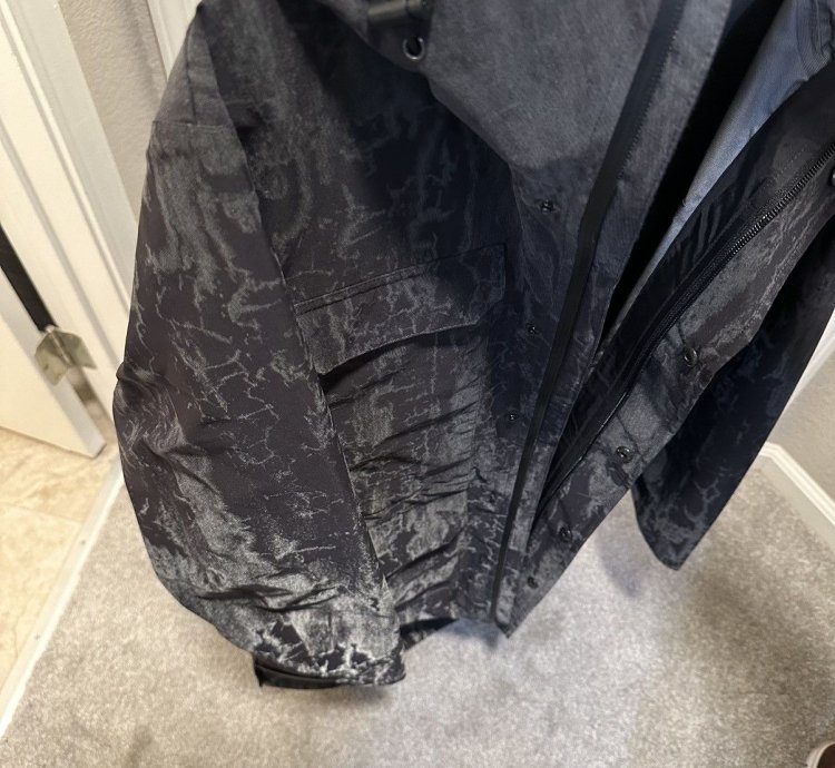 Harbour Jacket Birchbark Black Reflective RARE BNWT