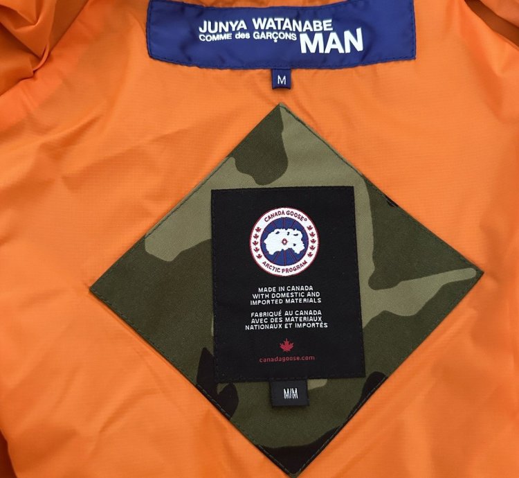 Junya Watanabe MAN Canada Goose FW19 Camo Hunting Parka