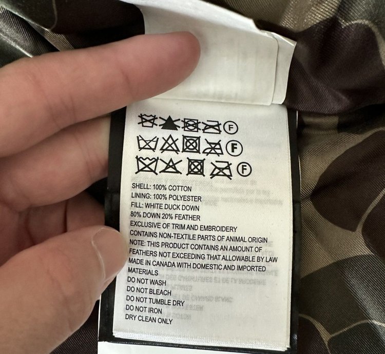 Junya Watanabe MAN Canada Goose Hooded Padded Parka XL
