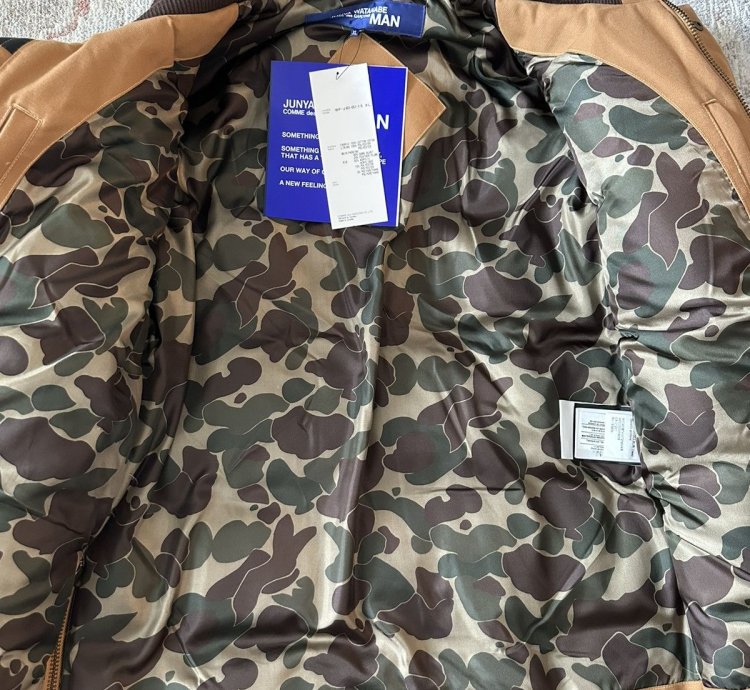 Junya Watanabe MAN Canada Goose Hooded Padded Parka XL