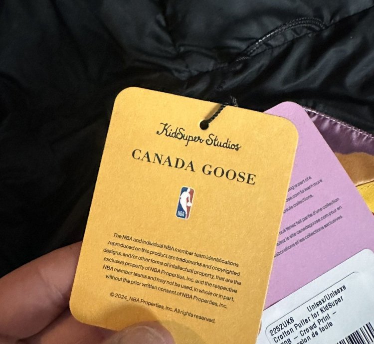 Kid Super NBA Canada Goose Crofton Puffer