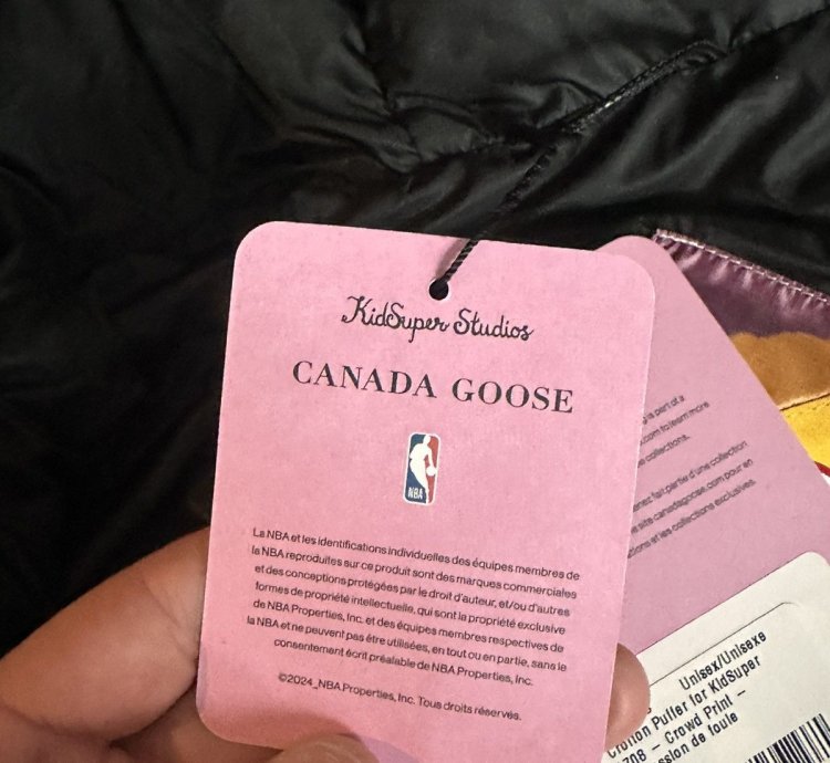Kid Super NBA Canada Goose Crofton Puffer