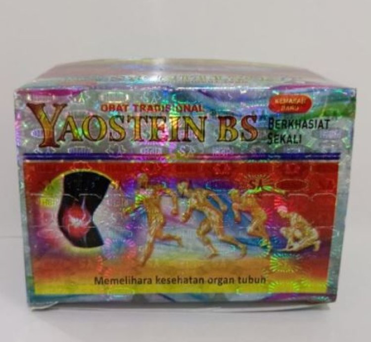 Yaostein BS Original Herbal Capsule for Bone & Joint Health 4 Box