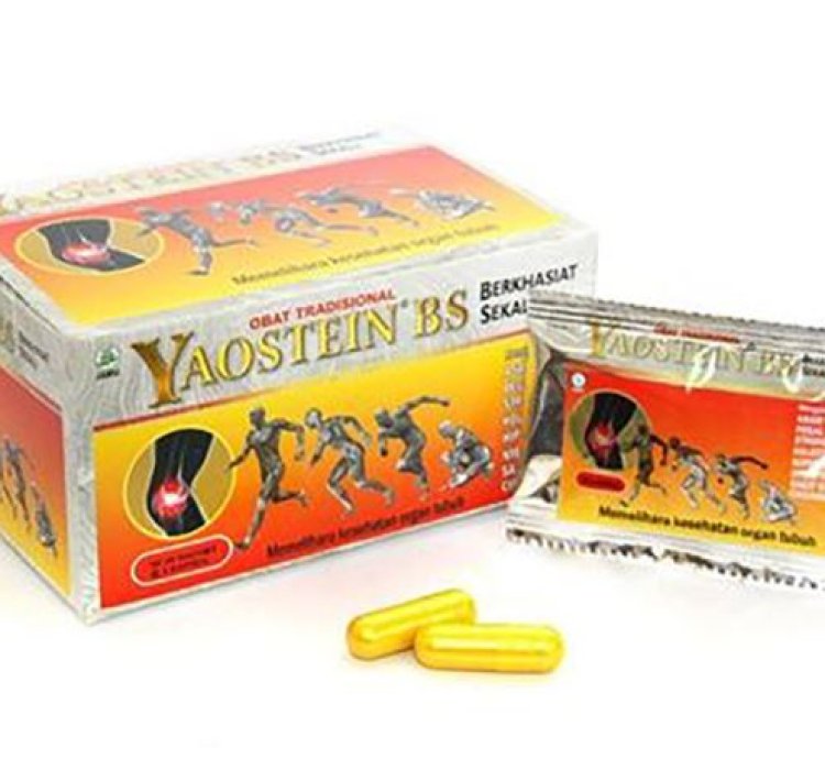 Yaostein BS Original Herbal Capsule for Bone & Joint Health 40 Box