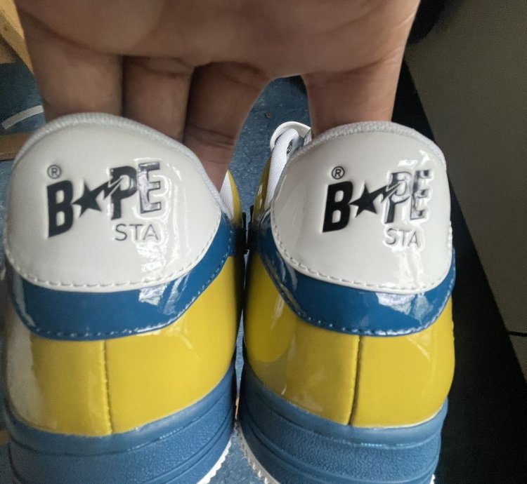 BAPE LOW TOP SNEAKERS