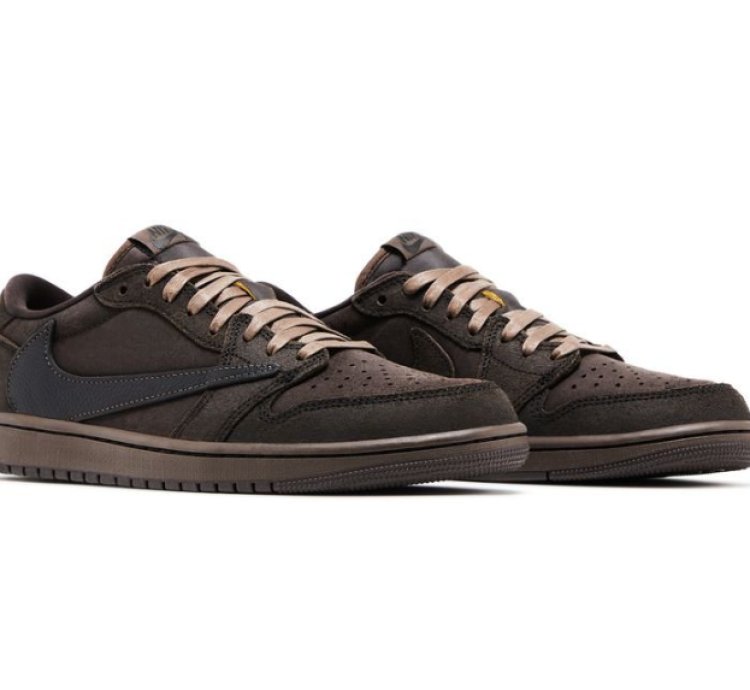 Travis Scott x Air Jordan 1 Retro Low OG SP Velvet Brown DM7866-202