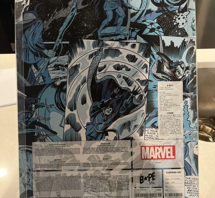 Bape Marvel Comics Bapesta Doctor Strange