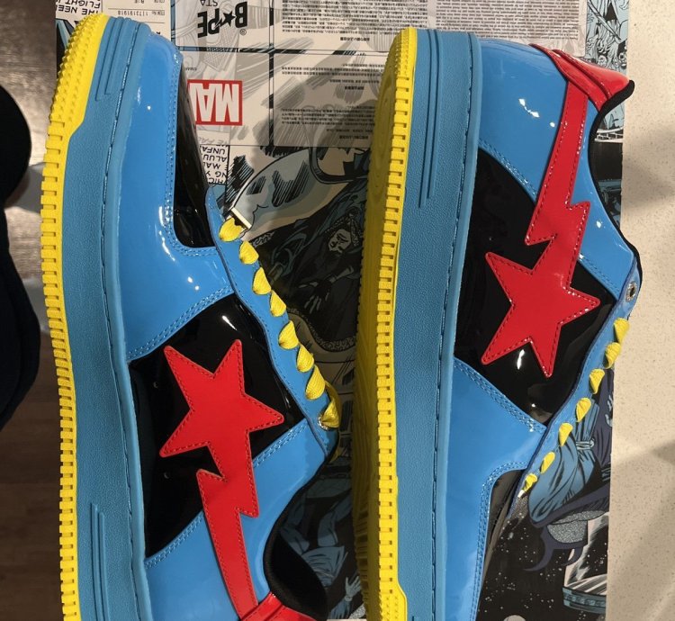 Bape Marvel Comics Bapesta Doctor Strange