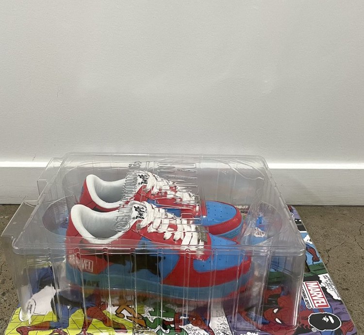Bape Marvel Comics Spider Man Bapesta