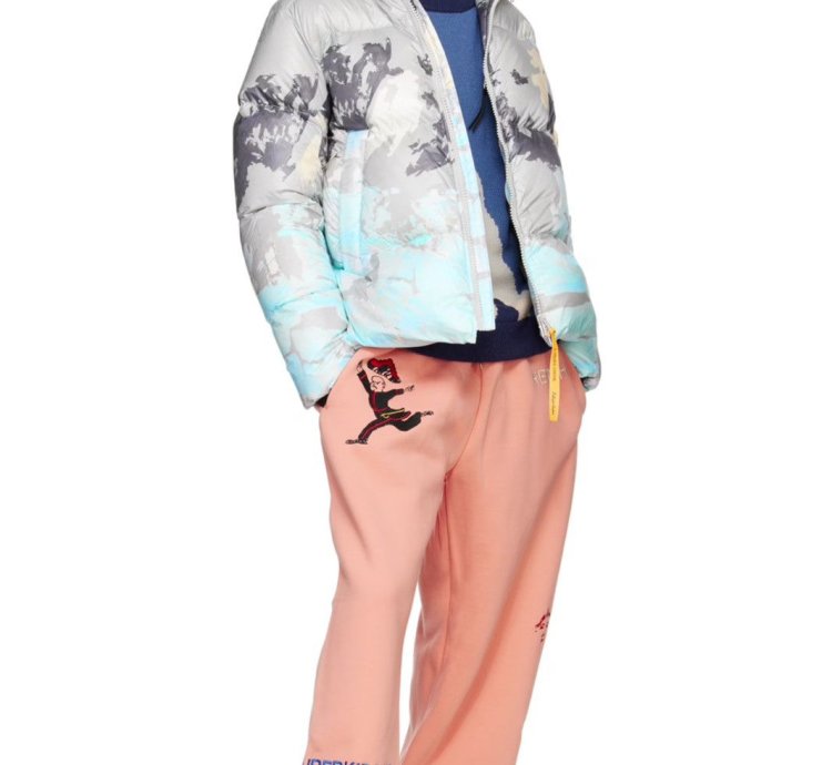 KIDSUPER Grey Canada Goose NBA Edition Crofton Down