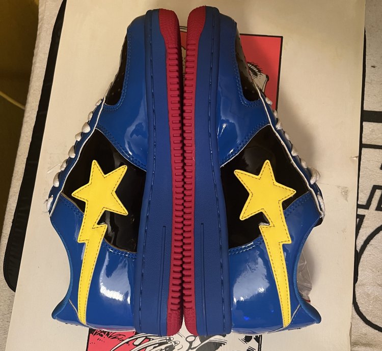 Bape Marvel Cyclops Bapesta