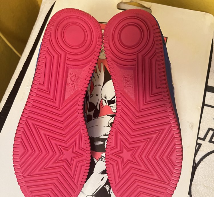 Bape Marvel Cyclops Bapesta