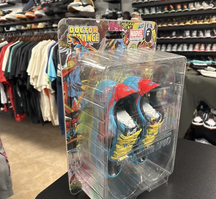 Bape Marvel Dr Strange Bapesta