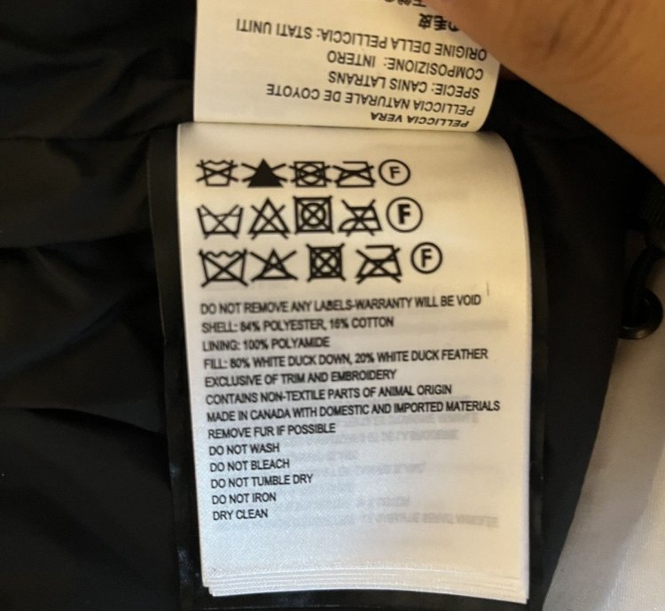 Limestone 432 Canada Goose Emory Parka Sz Medium