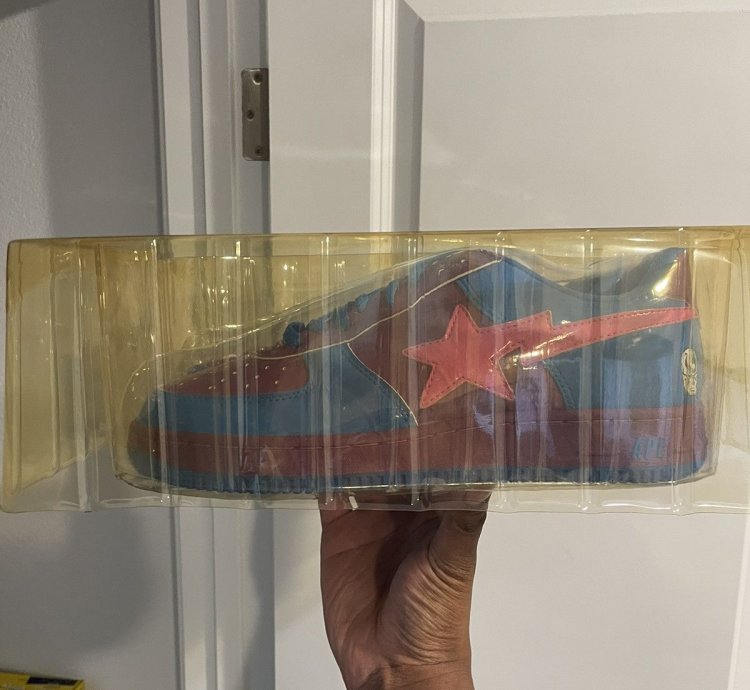 Bape Marvel Silver Surfer Bapesta