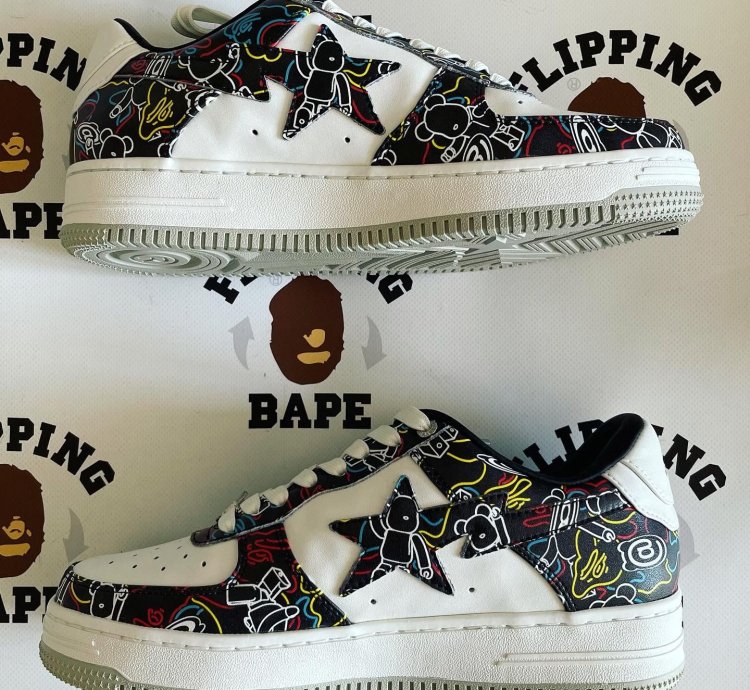 BAPE MEDICOM TOY BE RBRICK CAMO BAPE STA