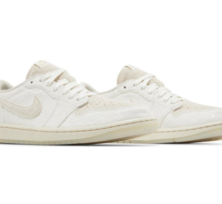 Mens Wmns Chris Paul x Air Jordan 1 Retro Low OG Give Them Flowers FZ0455 200