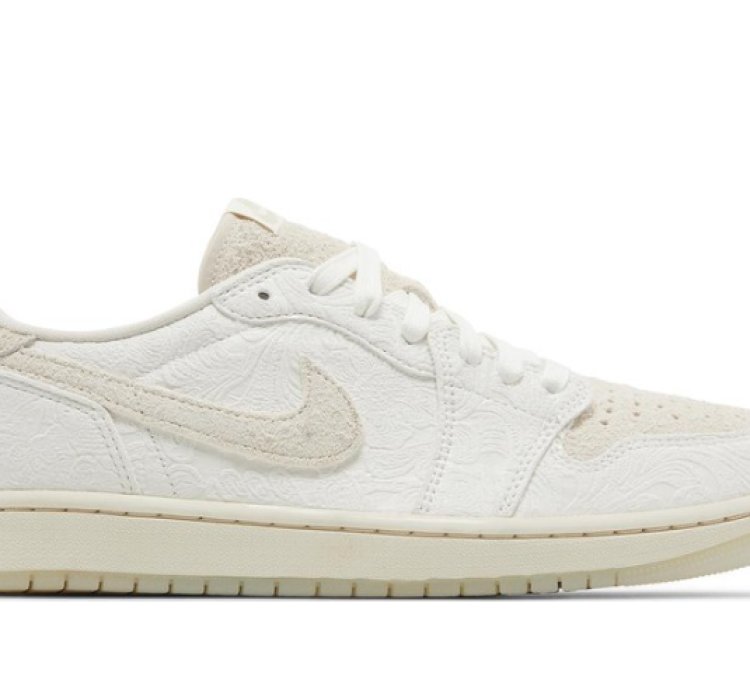Mens Wmns Chris Paul x Air Jordan 1 Retro Low OG Give Them Flowers FZ0455 200