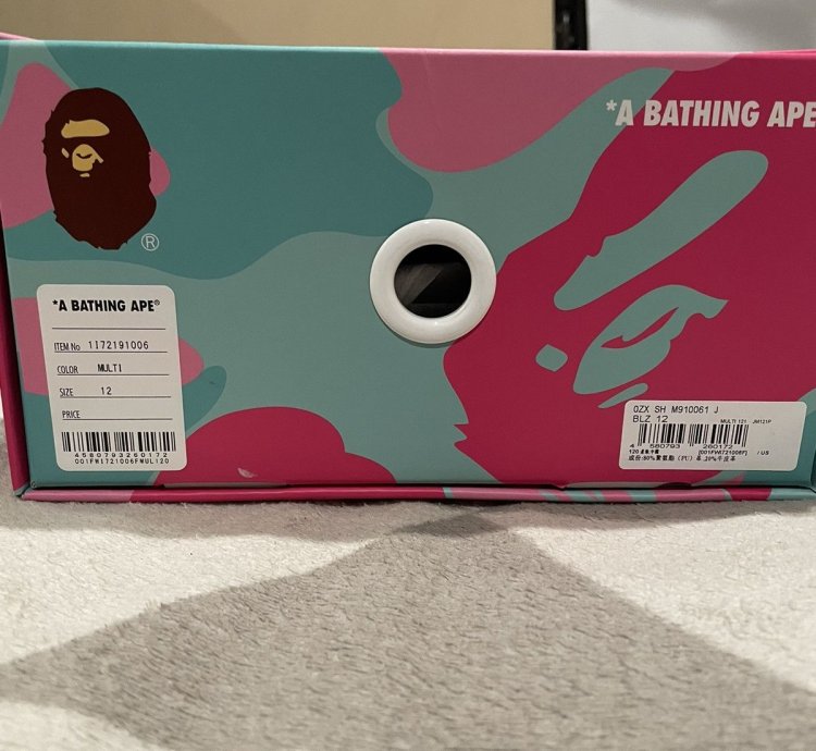 Bape Miami 3rd Year Anniversary Bapesta