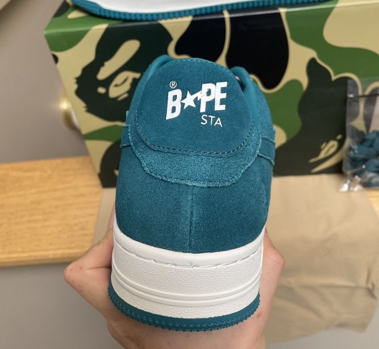Bape Mint Green Sta 3 M1 Sneakers