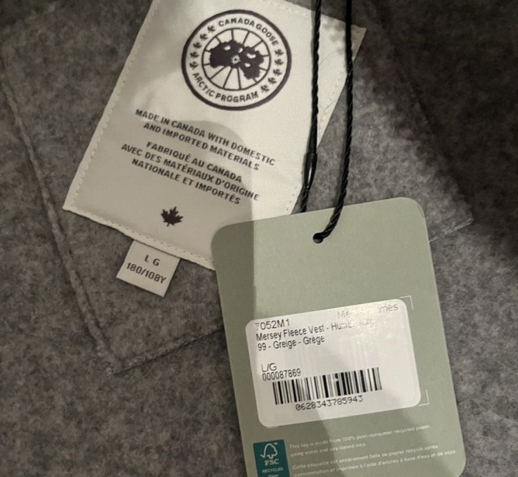 Mersey fleece vest