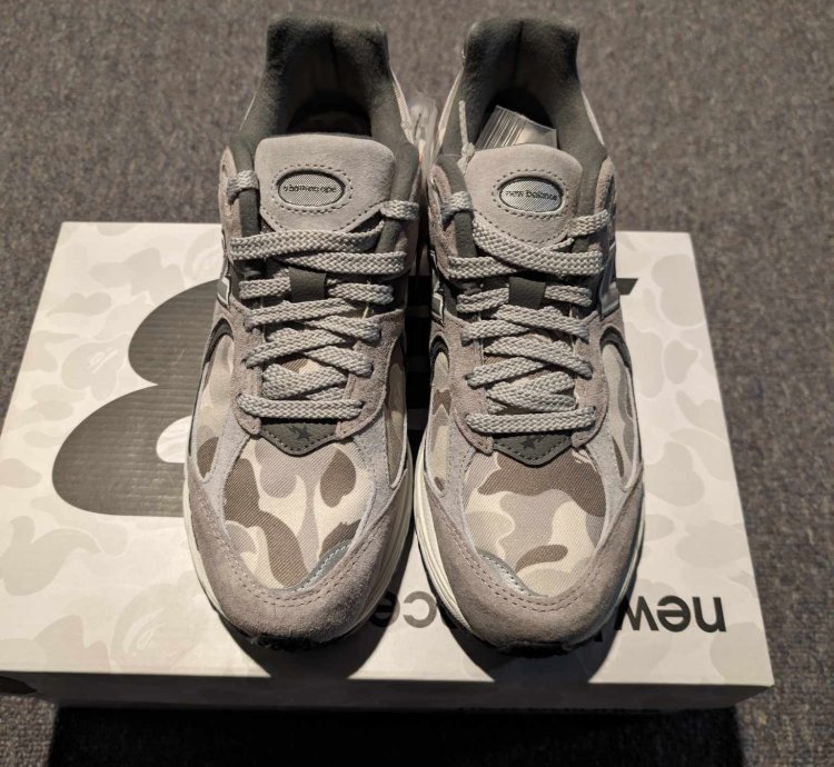 Bape New Balance 2002r Grey