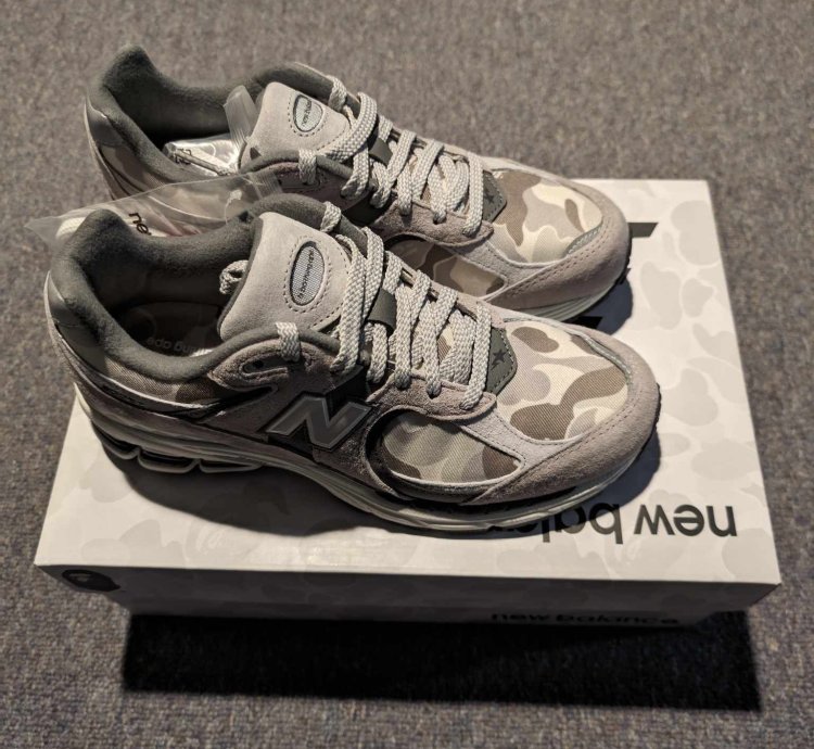 Bape New Balance 2002r Grey