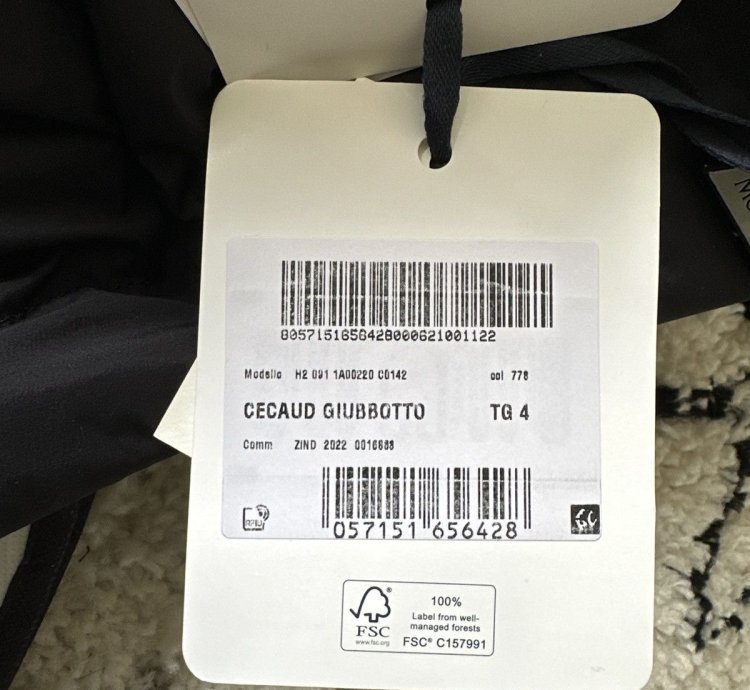 Moncler cecaud jacket brand new with tags size 4
