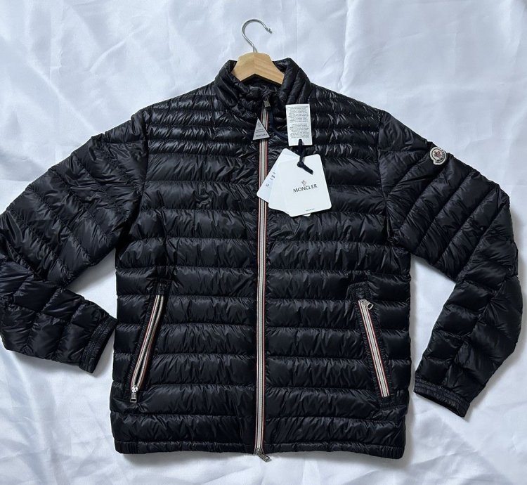 Moncler Daniel Down Jacket Black Puffer Sz TG4