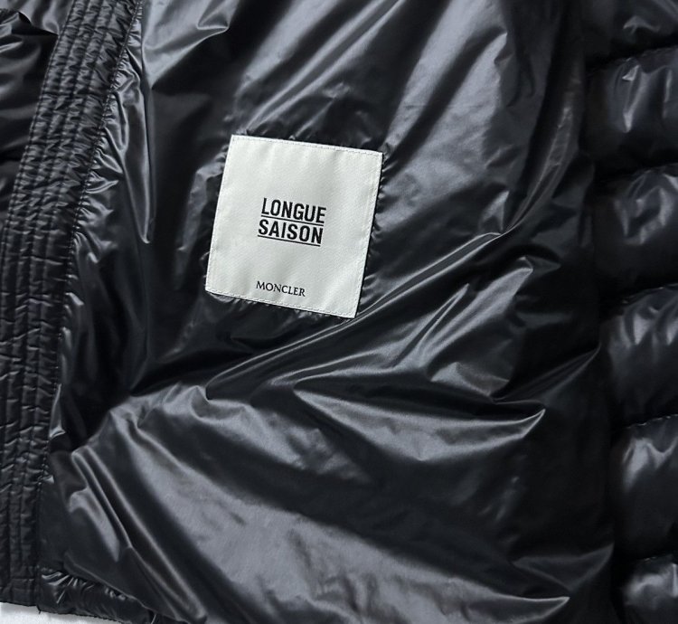 Moncler Daniel Down Jacket Black Puffer Sz TG4