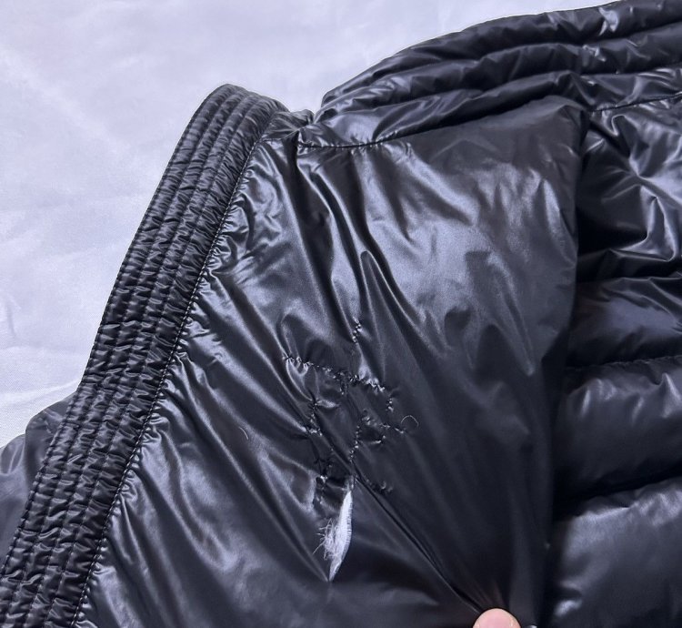 Moncler Daniel Down Jacket Black Puffer Sz TG4