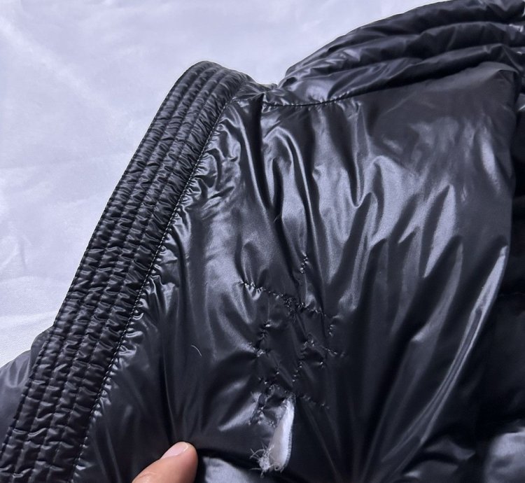 Moncler Daniel Down Jacket Black Puffer Sz TG4