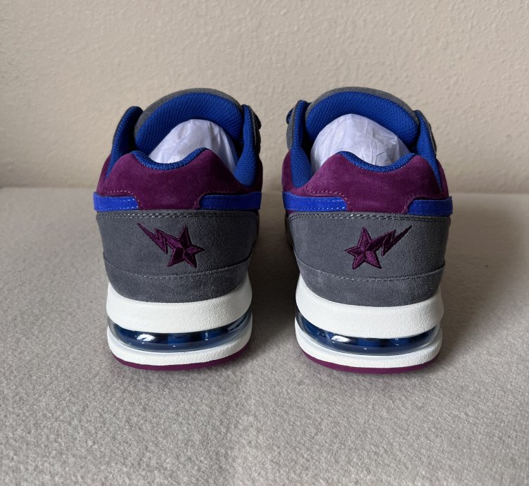 Bape Road Sta M2 Sneakers in Purple Blue