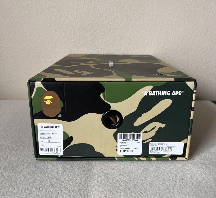 Bape Road Sta M2 Sneakers in Purple Blue