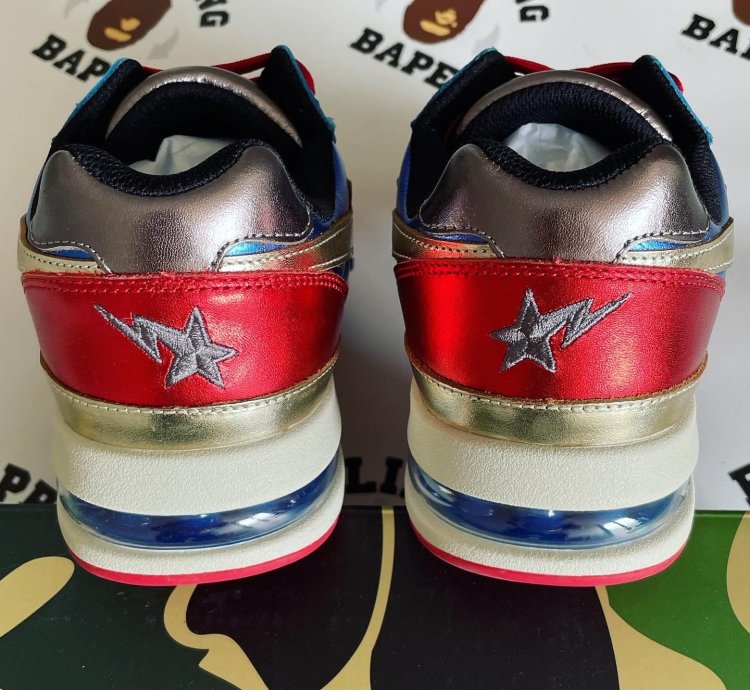 BAPE ROAD STA NAVY