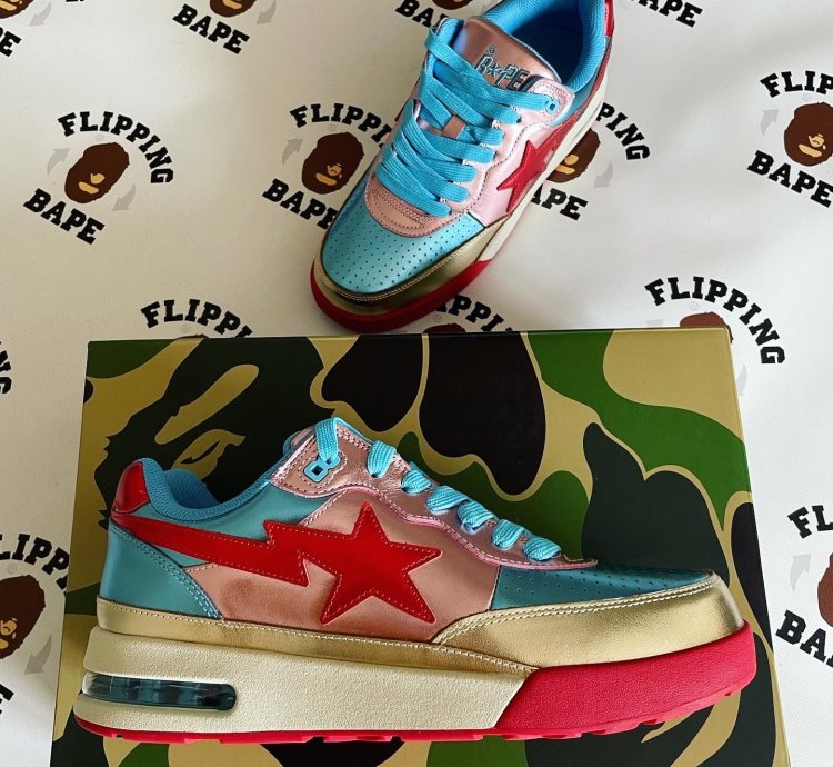 BAPE ROAD STA PINK