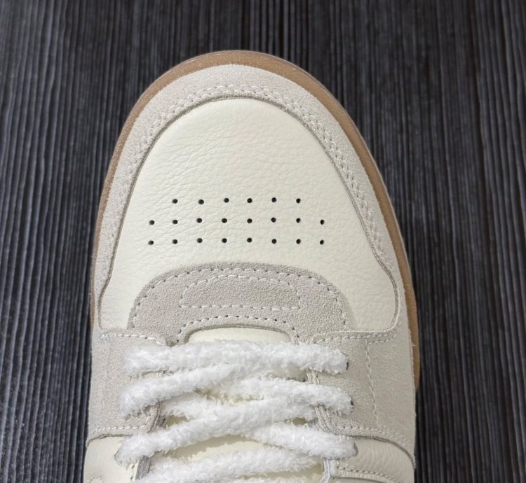 FENDl Match White Suede Low-Tops 'White'