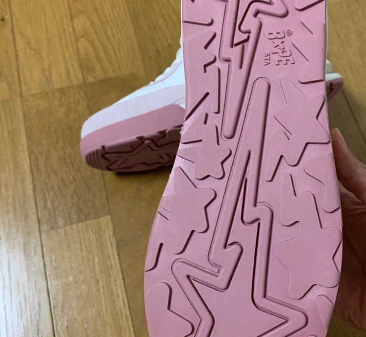 Bape Roadsta Pastel Pink