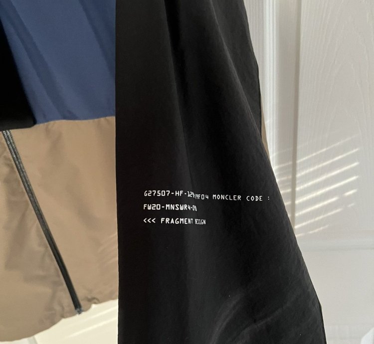 Moncler Fragment Warren Jacket- Hiroshi Fujiwara
