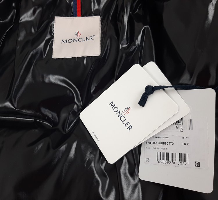 Moncler Friesian Down Jacket Black Men Size 2