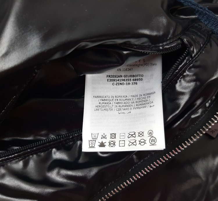 Moncler Friesian Down Jacket Black Men Size 2