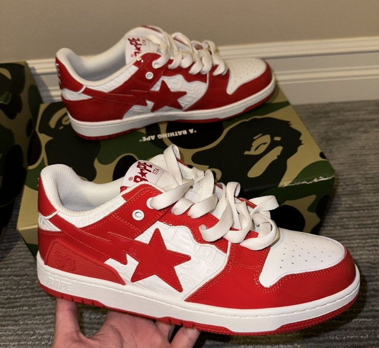 BAPE SK8 STA 5 - RED