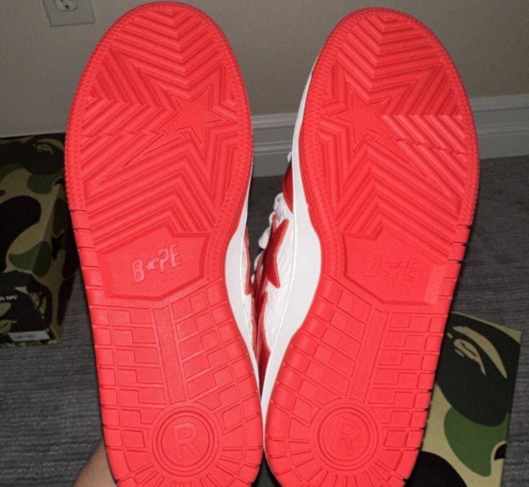 BAPE SK8 STA 5 - RED