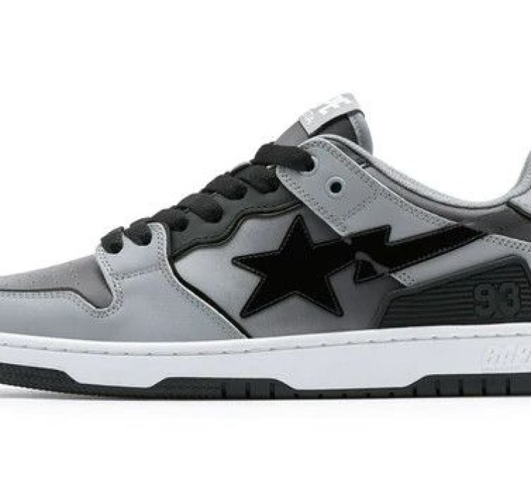 BAPE SK8 STA 5 BLACK SIZE 11