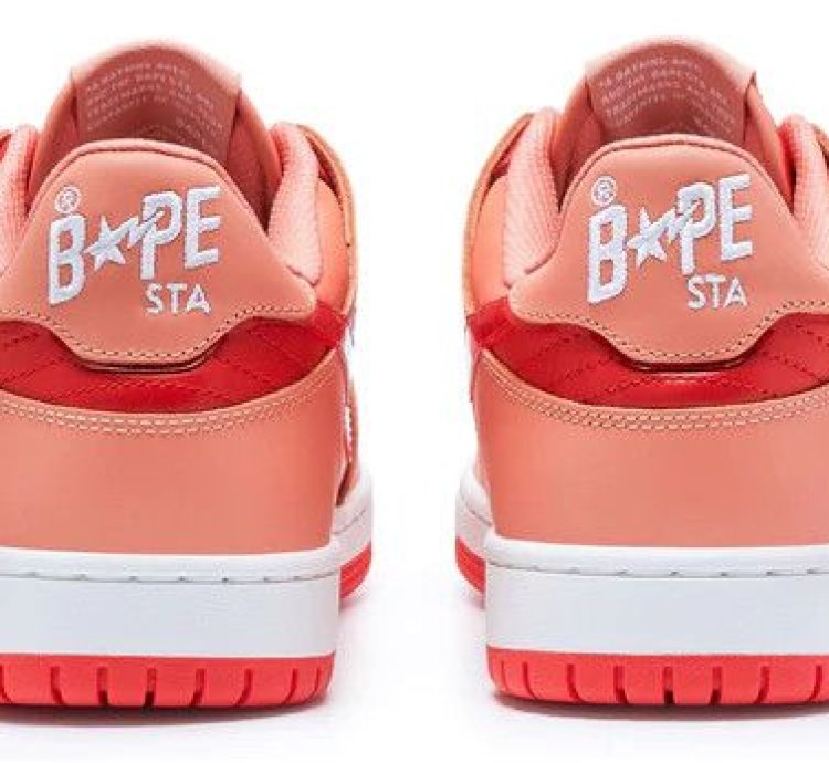 BAPE SK8 STA 5 ORANGE SIZE 12